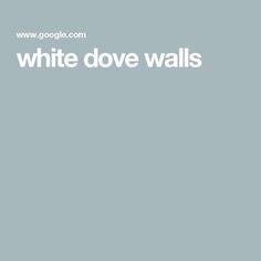 white doves are standing in front of a gray background with the words white dove walls