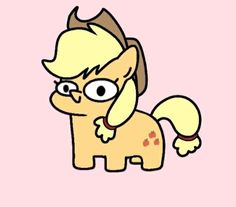 an image of a cartoon pony with big eyes