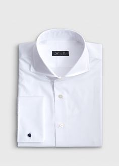 Elevate Your Formal Look With This Sleek White Dress Shirt Made Form Smooth Cotton Poplin With Cutaway Collar And Classic French Cuffs. Pair With Abstract Print Dinner Jackets And Bowtie To Complete The Look. White French Cuff Cutaway Collar Imported White Poplin Dress, Dinner Jackets, French Cuff Dress Shirts, White Dress Shirt, Cutaway Collar, French Cuff, Tuxedo Dress, White French, Poplin Dress