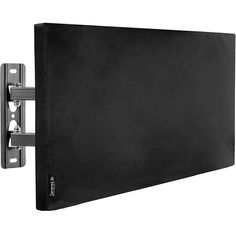 an image of a black wall mounted tv bracket