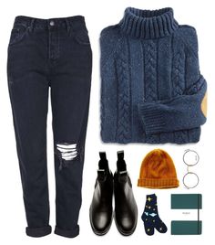 bertie by sulk-y on Polyvore featuring Topshop, Comme des GarÃ§ons, Madewell, Moscot and Shinola Wardrobe Tips, Outfits Chic, Nice Style, Inspiration Mode, Mode Inspiration, Fall Winter Outfits, Outfits Casuales, Boyfriend Jeans, Autumn Winter Fashion