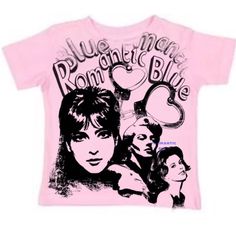 Romantic Blue Trio tee Unisex Pink T-shirt With Screen Print, Retro Pink Printed T-shirt, Unisex Pink Screen Print T-shirt, Unisex Pink T-shirt With Custom Print, Retro Blue Printed T-shirt, Vintage Hand Printed Short Sleeve T-shirt, Vintage Hand-printed Short Sleeve T-shirt, Vintage Hand Printed Crew Neck Tops, Pink Retro Printed T-shirt