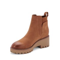 PRICES MAY VARY. Pull on with back pull tab Modern lightweight EVA outsole Cushioned insole Outside wrap arund textured gore detailing Waterproof Womens Boots For Fall, Boots For Fall, Brown Booties, Kids Luggage, 5 Inch Heels, Ankle Bootie, Nubuck Leather, Waterproof Boots, Short Boots