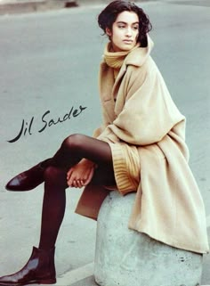 Jill Sander 90s, Jill Sander Campaign, Photography Therapy, Yasmeen Ghauri, Mode Editorials, 90s Models, 1990s Fashion, 80s Fashion