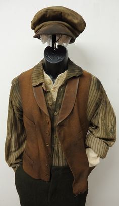 Old Victorian Clothes Male, Old Timey Male Outfits, Male Peasant Outfit, Colonial American Clothing, Old Fashioned Outfits Men, Mens Clothing Reference, Late 1800s Fashion Male, Victorian Men Clothes, Colonial Outfit Men