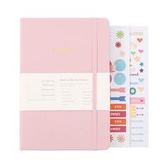 PRICES MAY VARY. ❉UNDATED & COMPACT SIZE - Comes undated, unlike most dated planners, you can start using it at any time of the year without wasting a page. 12 months run in bulk and are separated from 60 weeks. Compact Size: 5.6" x 8.3" - this planner is made to go, and is perfect for a lady's handbag. ❉PROFESSIONAL DESIGN - Featuring 12 months of monthly and weekly pages for easy academic year-round planning.180°Lay Flat Planner/Yearly Goals Pages/ Leather Cover/2 Contact Pages/Pen Holder/Elastic Closure/Inner Pocket/Calendar Stickers/5 Weeks a Month/1 Bookmarks. ❉THICK WOOD-FREE PAPER - The academic planner features 80 sheets / 160 pages made from wood-free Ivory paper, which means it resists damage from light and air, ensuring long-lasting performance from one year to the next. The pre Best Planner, Yearly Goals, Pocket Calendar, Weekly Monthly Planner, Cute Planner, Academic Planner, 52 Weeks, Calendar Stickers, Personal Organizer