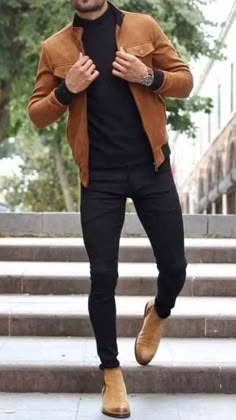 Mens Fall Outfits, Mens Business Casual Outfits, Mens Casual Outfits Summer, Men Fashion Casual Shirts, Stylish Men Casual, Mens Casual Dress Outfits, Fall Outfits Men, Winter Outfits Men, Mens Fashion Classy