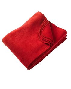 red towels folded on top of each other