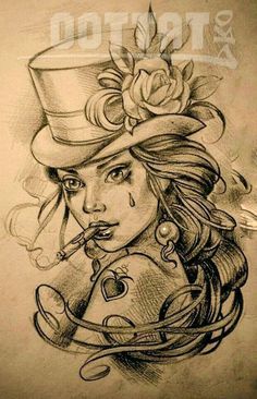 Catrina Tattoo, Baby Jokes, Fairy Drawings, Geniale Tattoos, Victorian Art, Skull Art