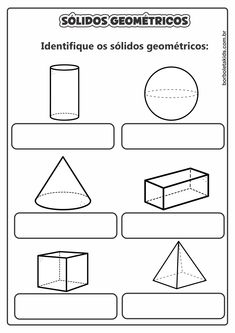 the worksheet for shapes and their correspondings is shown in this image, which includes