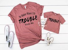 Funny Matching Shirts, Mom And Me Shirts, Mom And, Momma Shirts, Mommy And Me Shirts, Outfit Matching, Mommy Shirts, Mommy And Me Shirt, Matching Mom