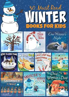 Winter Books For Kids, Winter Lesson Plan, Winter Reads, Winter Activities For Kids, Kindergarten Books, Winter Books, Winter Preschool