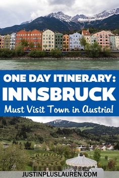 one day itinerary's innsbruck must visit town in austrian