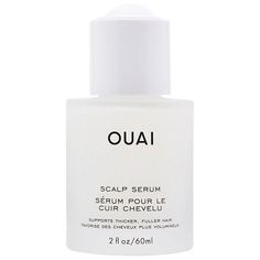 OUAI Hydrating Scalp Serum for Healthy, Fuller Looking Hair Fuller Looking Hair, Ouai Hair, Ouai Haircare, Anti Frizz Serum, Thick Moisturizer, Androgenetic Alopecia, Scalp Serum, Fuller Hair, Hair Thickening