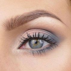 Shadow Ideas, Pretty Eyeshadow, Grey Makeup, Redhead Makeup, Grey Eyeshadow, Beautiful Eyeshadow, Smink Inspiration