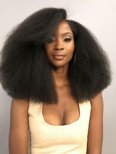 The International Hair Trends You Won't See On Instagram #refinery29 https://www.refinery29.com/en-us/international-hair-trends-2019#slide-27 Pelo Afro, Natural Hair Beauty, 4c Hair, Long Natural Hair, Black Hairstyles, Hair Crush, Long Black Hair, 4c Hairstyles