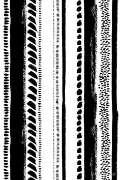 a black and white striped background with different lines on it's sides, all drawn by hand