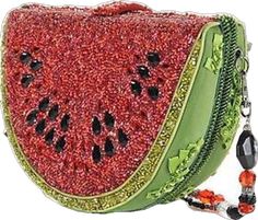 Mary Frances Purses, Mary Frances Bags, Mary Frances Handbags, Juicy Watermelon, Mary Frances, Beaded Bag, Novelty Bags