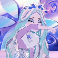 crystal winter | crystal winter icon | crystal winter aesthetic | crystal winter eah | crystal winter ever after high Make Halloween, Pfp Ideas, Winter Wallpaper