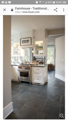 the kitchen is clean and ready to be used as an appliance for cooking