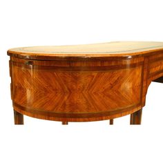 an art deco desk with marble top in the style of louis ii, circa - early 20th century