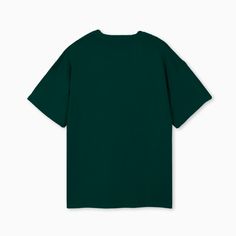 Partch Must short sleeve t-shirt green, oversized fit. Crafted from a luxury 100% organic cotton fabric that is soft, breathable and comfortable. Ribbed crewneck collar. This t-shirt is the perfect example of an elevated basic in solid color. Features a premium label branded in red, for an impactful yet elegant branded look. Men's and Women's Collection - Unisex. Features ▪︎ Color: Green▪︎ Luxury Organic Cotton ▪︎ Oversized Fit▪︎ Unisex▪︎ Short Sleeves▪︎ 100% Cotton▪︎ 235GSM▪︎ 12oz ▪︎ Heavyweigh Green Oversized Tshirt, Plain Green T Shirt, Dark Green T Shirt, Dark Green Shirt, Green Shirts, Green Luxury, Baggy T-shirt, Beige T Shirts, Black And White T Shirts