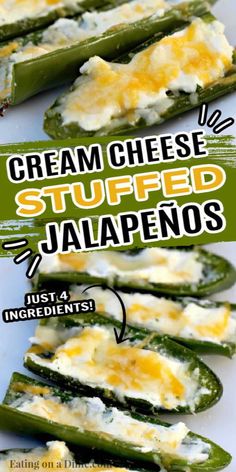 cream cheese stuffed jalapenos are the perfect appetizer for any occasion