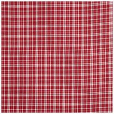 a red and white checkered fabric