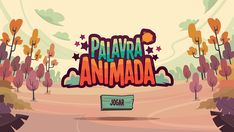 an animated video game with the title palavra amada written in large letters