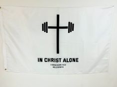 Our "In Christ Alone" flag serves as an everyday reminder of where our strength comes from. Having a passion to share the gospel, we believe it is essential to stand firm in your faith, doing everything in the name of Jesus. Product Design Package includes 1 custom HolStrength Flag Dimensions 3 x 5 feet HolStrength - Premium Christian Athletic Wear Holstrength Logo, Stand Firm In Your Faith, Word Tattoo Ideas, Everyday Reminder, Christian Flag, Share The Gospel, In The Name Of Jesus, Christian Shirts Designs