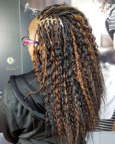 Sophisticated Micro Braids Looks Colored Micro Braids, Pic And Drop Braids, Medium Micro Braids, Human Hair Braids, Braids Hairstyles Ideas, Tree Braids Hairstyles, Braided Mohawk Hairstyles