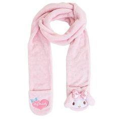 Pink My Melody, Pocket Scarves, Kawaii Fashion Outfits, Kawaii Accessories, Dr Closet, Unisex Gifts, Kawaii Clothes, Neck Scarves, Dream Clothes