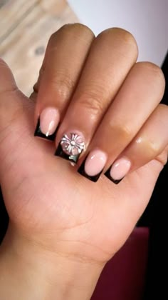 Classy French Tip, French Acrylic Nails