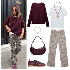 Leopard Pants, Ootd Winter, Casual Chic Outfits, Style Moodboard, Casual Chic Outfit, Casual Work Outfits, Style Fall, Outfits Winter