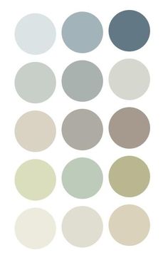 several different shades of gray and white are shown in this image, with the same color scheme