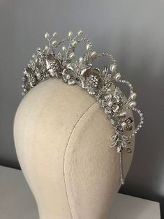 Vintage Bridal Crown, Woodstock Style, Crown And Tiara, Moon Accessories, Crown Halo