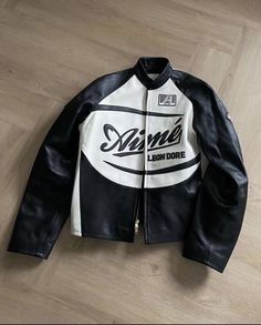 Aime Leon Dore Jacket, Black Racer Jacket, Motorcycle Racing Jacket, Converse Jacket, Vintage Racing Jacket, Racer Jackets, Classy Outfits Men, Clothing Guide, Aime Leon Dore