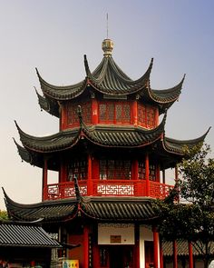 Universe Inspiration, Buddhist Pagoda, China House, Architecture Styles, Chinese Pagoda, Architecture Antique, Ancient Chinese Architecture, Chinese House