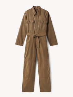 Bronze Brown Baja Twill Studio Jumpsuit - Buck Mason- Modern American Classics Jefferson White, Spring Outerwear, Buck Mason, Raw Denim, Suit Shop, Artist At Work, Wedding Suits, Tee Shop, Outerwear Jackets