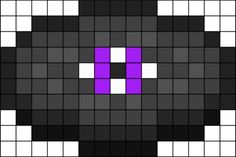 an image of some sort of black and white pattern with purple squares in the middle