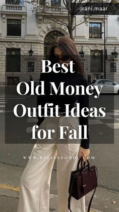 Preppy Outfits Fall Classy, Old Money Outfits Fall 2024, Old Money Turtleneck Outfit, Classy Date Outfits For Women, Old Money Outfits Fall Women, Fall Quiet Luxury Outfits, How To Dress Wealthy, Old Money Work Outfits Women, Old Money Outfits 2024