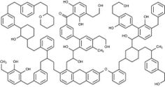 the structure and formulas of different types of benzolene, which are used to make