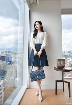 Classy Work Outfits, Ulzzang Fashion, Looks Chic, 가을 패션