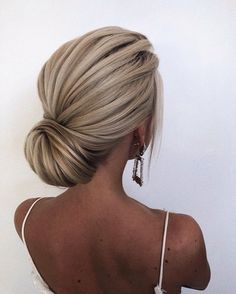 Hairstyles For Bridesmaids, Hairstyles Photos, Elegant Hairstyle, Hairstyle Hairstyle, Chignon Hair, Bridal Hair Updo, Low Bun