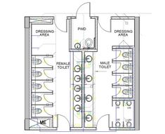 the floor plan for an office building