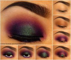 40 Amazing Make-up Tutorials For Summer To Dare The Heat Extreme Make-up, Party Make-up, Eyeshadow Tutorial, Smokey Eye Makeup, Eye Make, Love Makeup, Party Makeup, Beautiful Makeup