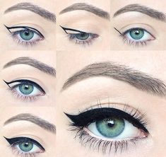 As Simple as 1,2,3: Easy Makeup Tutorials For Teens - Join The Party! Mascara Hacks, Eyeliner Tips, Winged Eyeliner Tutorial, Perfect Eyeliner, Easy Makeup Tutorial, Beauty Make-up, Sephora Beauty