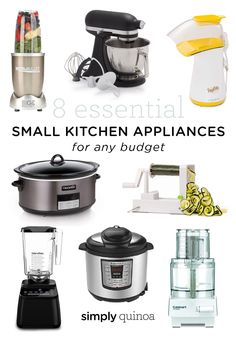 small kitchen appliances for any budget