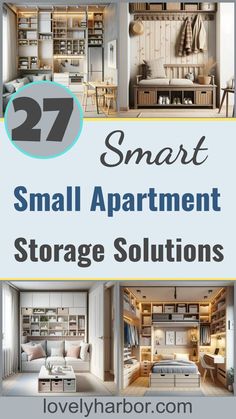 27 Small Apartment Storage Ideas Small Apartment Storage Solutions, Apartment Storage Hacks, Studio Apartment Storage, Apartment Storage Solutions, Apartment Patio Ideas