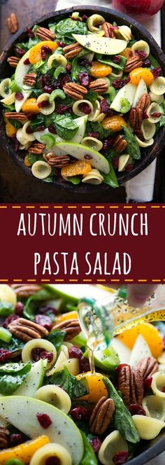 an image of autumn crunch pasta salad